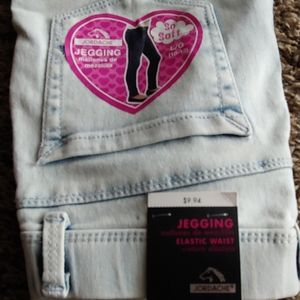 *NWT* Jordache acid wash jeggings size 10/12